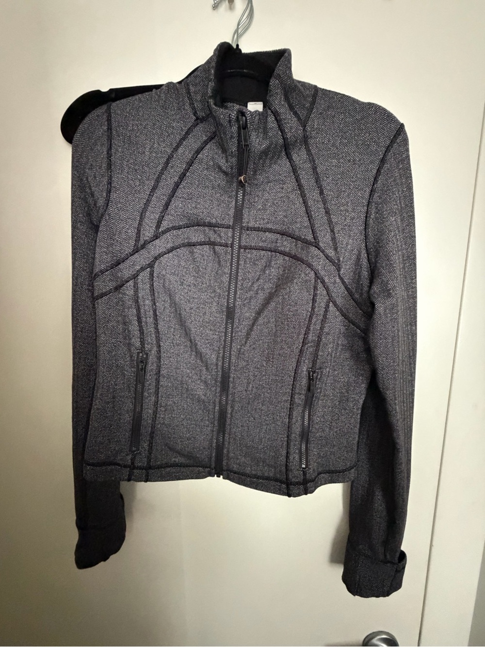 Lululemon women’s gray herringbone define jacket